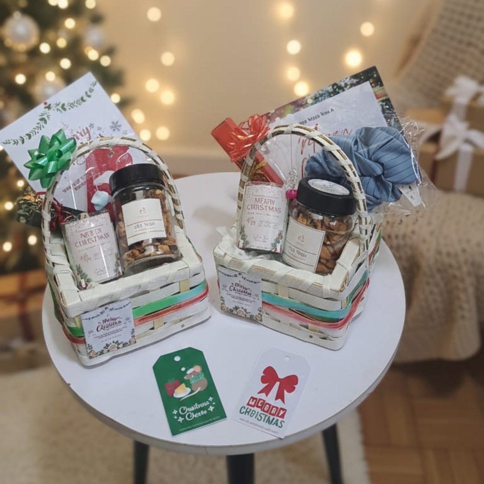 Christmas His & Her Combo Baskets