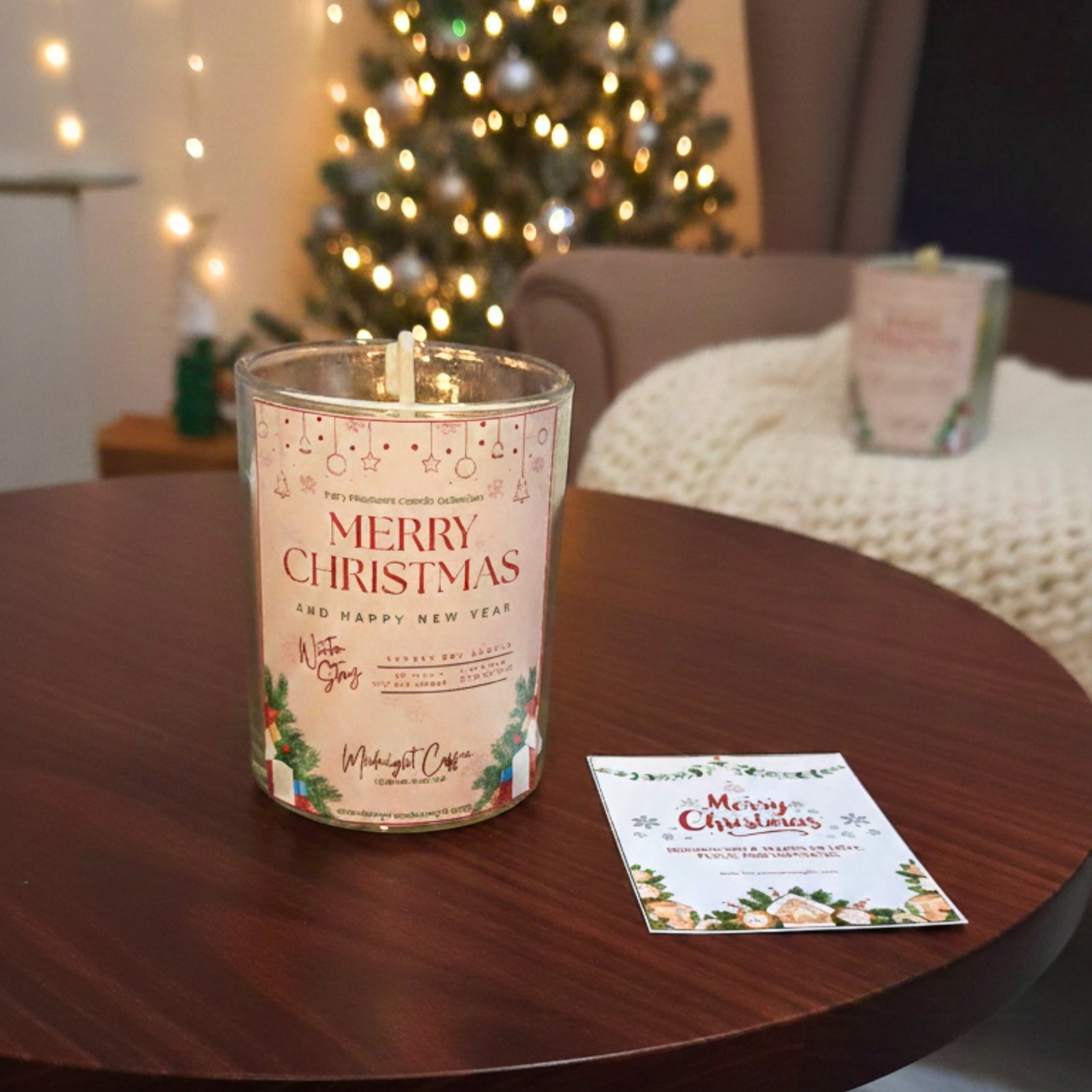 Christmas Elegance Gift Basket – For Her - Midnight Coffee